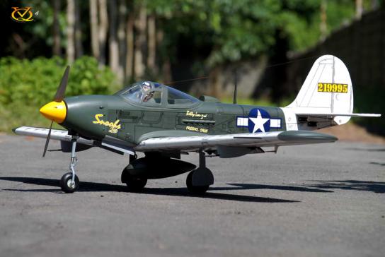  VQ Model - P-39 Air Cobra EP/GP 46 Size ARF image