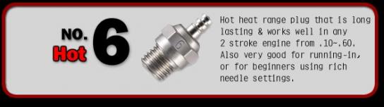 O.S - #6 A3 Glow Plug Hot Air image