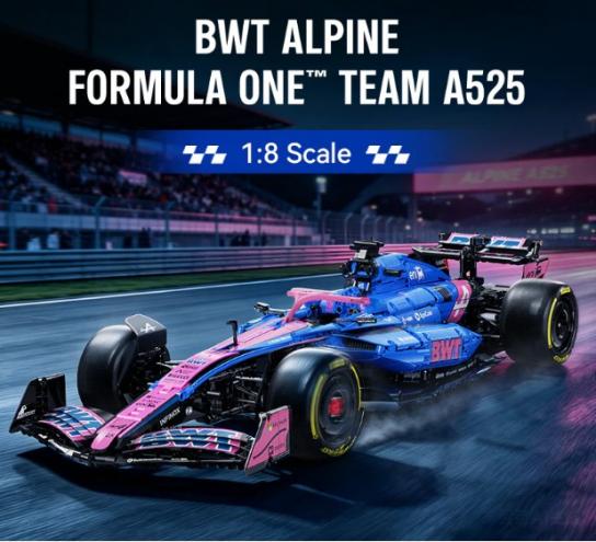 CaDA Block - 1/8 BWT Alpine F1 Team A525 2024 (Lego Technic Style) image