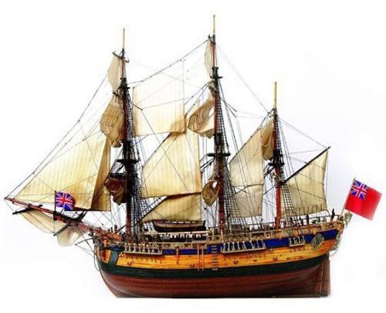 Billing - 1/50 HMS Endeavour Boat Kit image