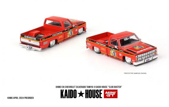Mini GT - 1/64 Chevy Silverado 1983 "Tamiya Clod Buster" Kaido House image