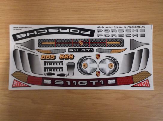 RCNZOOM - 1/10 Porsche 911 Sticker Set image