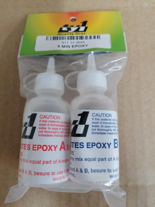 TY-1 - 5 Minute Epoxy Glue 100g Total image