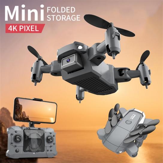 WL Toys - Mini Foldable Drone with 4K HD Camera GPS WiFi Complete image