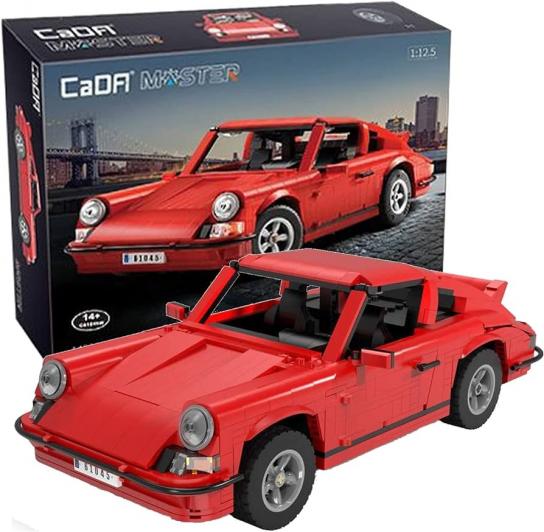 CaDA Block - 1/12 Porsche 911 Block Set 1429pcs (Lego Style) image