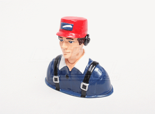 RCNZ - Civilian Pilot with Red Hat **CRACKED BACK** image
