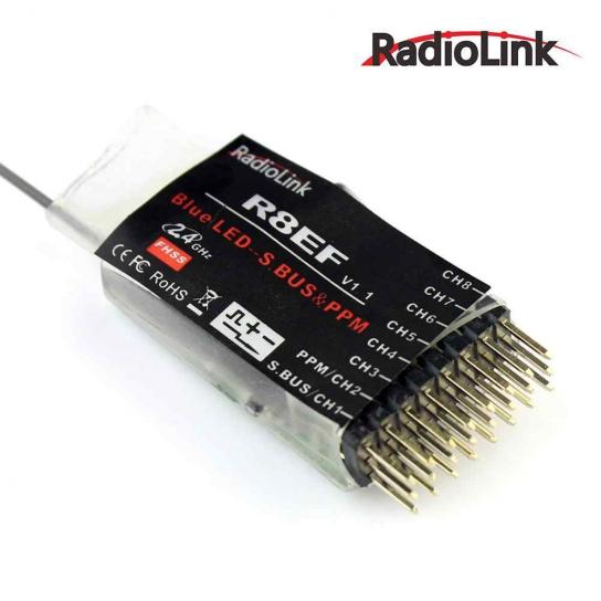 RadioLink - R8EF 8 Channel 2.4G FHSS Receiver image