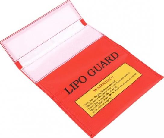 RCNZ - Li-Po Battery Safe Charge Bag - Red image