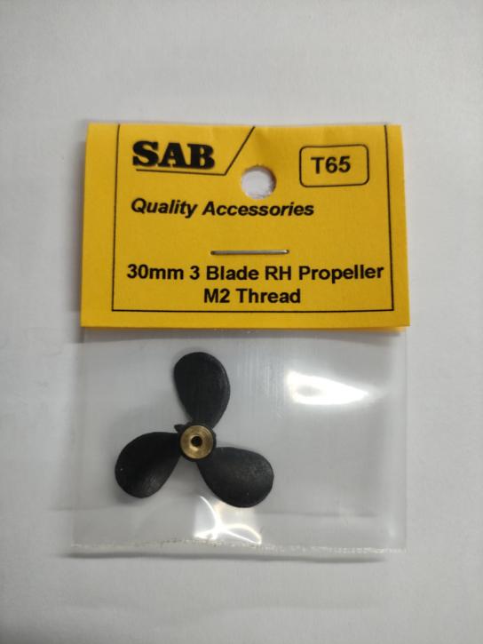 SAB - Prop 3 Blade RH 30mm M2 Thread image