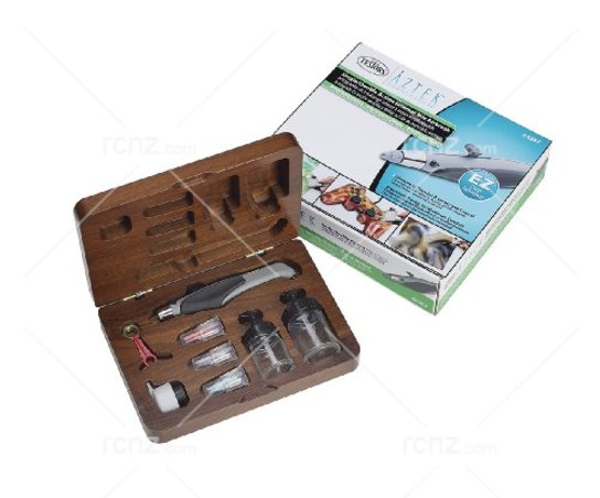 Testors - Aztek Double Action Int. Mix Airbrush Set image