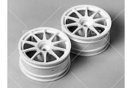 Tamiya - 10 Spoke 1-piece Wheels (28mm) 2pcs image
