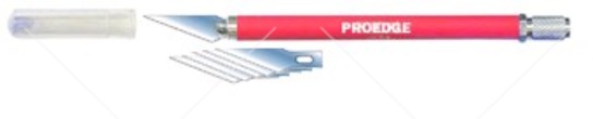 Proedge - Pro Knife #4 Red Pro Grip W/5 Blade image