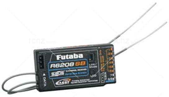 Futaba - R6208SB 8ch 2.4G FASST High-Voltage Receiver image