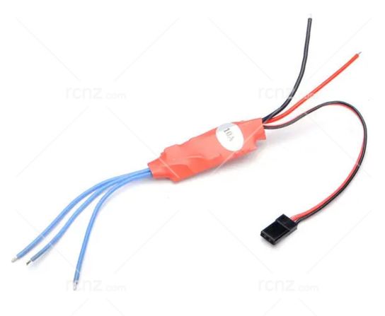  RCNZ - 10A Brushless ESC with 3A/BEC image