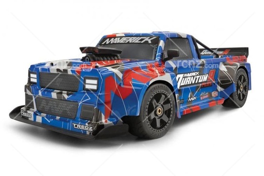 Maverick - 1/8 QuantumR FLUX 4S 4WD Race Truck Blue RTR image