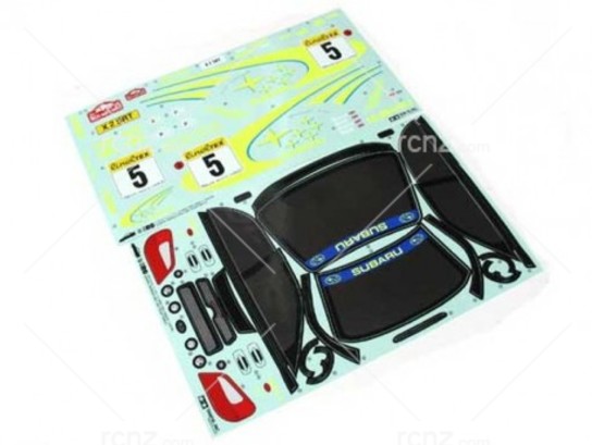 Tamiya - Impreza WRC 2001 Sticker image