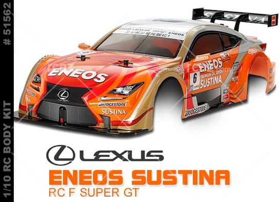 Tamiya - 1/10 Lexus Eneos Sustina Body Parts Set image