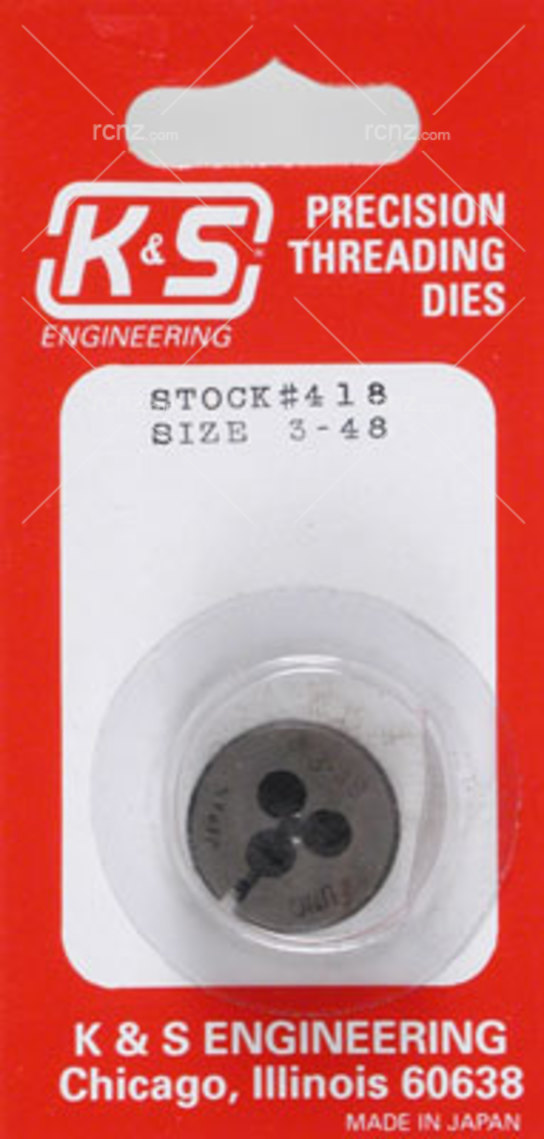 K&S - Threading Die 3-48 image