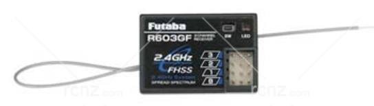 Futaba - R603GF 2.4Ghz 3Ch 2 PL Receiver image