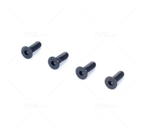 Dubro - 3mmx8 Flat HD Socket Screws(4) image