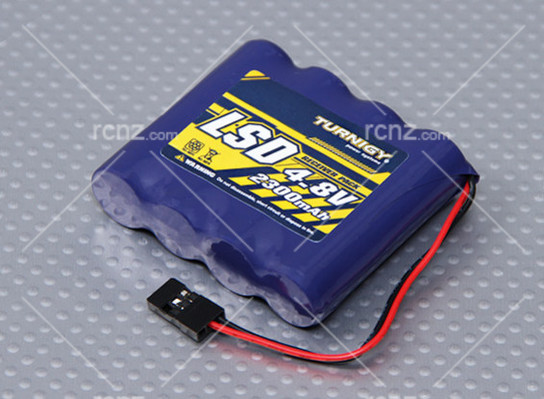 Turnigy - 4.8V Ni-Mh Receiver Battery Pack 2300mah (Flat) image