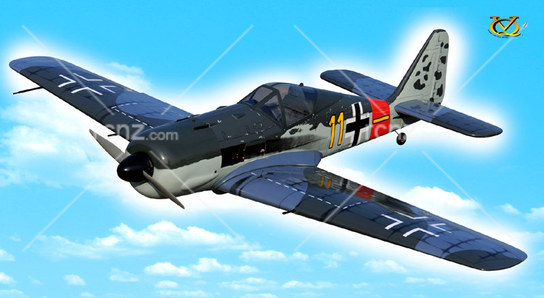 VQ Model - Focke Wulf FW-190A EP/GP 60-90 Size ARF image