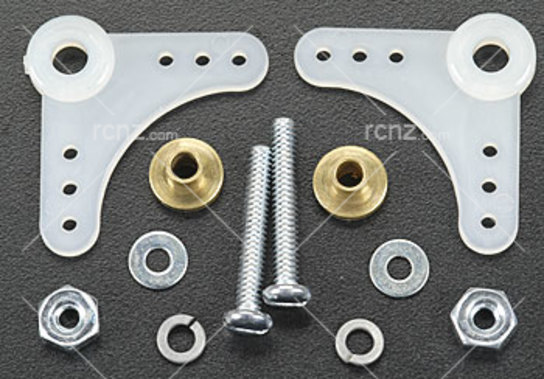 Dubro - 90 Nylon Bell Crank Assembly image