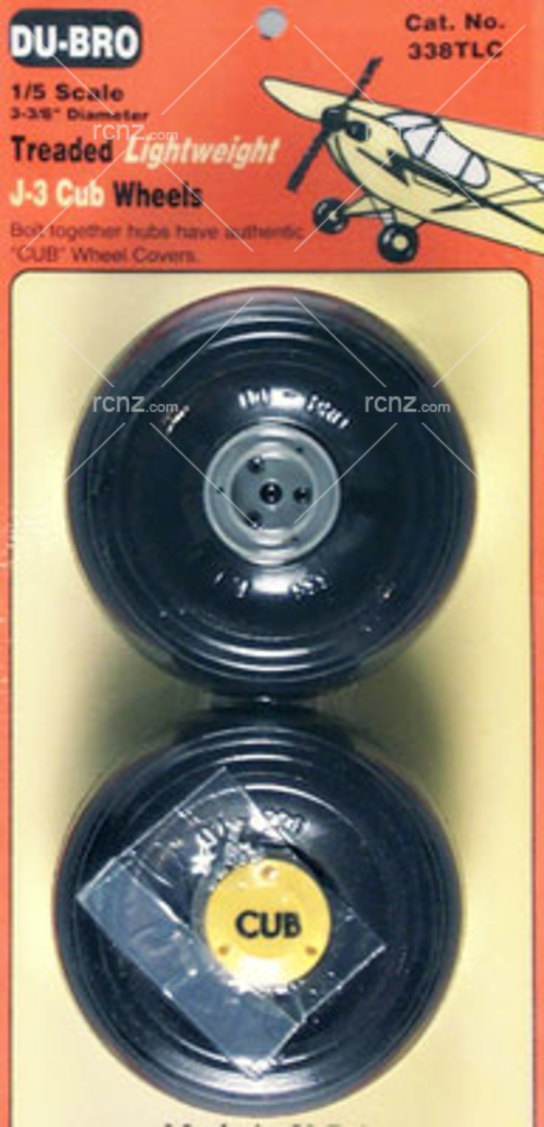 Dubro - J3 Cub Wheels 1/5 Threadlite image