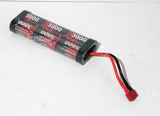 Enrichpower - 7.2V Ni-Mh Battery 3000mah with Deans Plug image