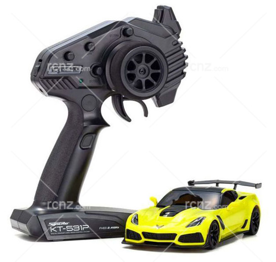 Kyosho - Corvette ZR1 MR-03 Mini-Z Readyset (Yellow) image