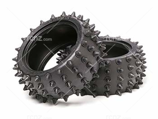 Tamiya - TamTech GB-01 Rear Spiked Tyres 2pcs image