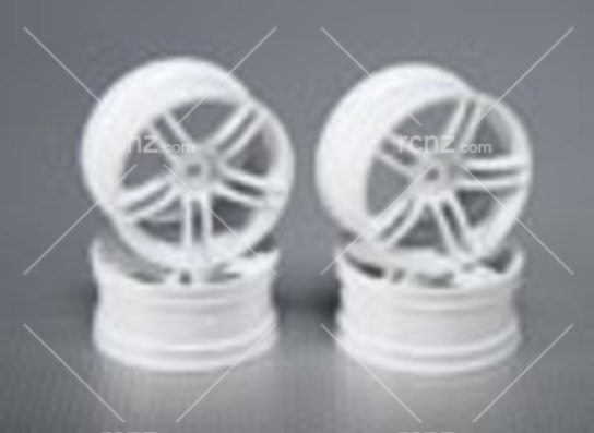 CS Model - 1/10 Wheel Set 5 Spoke White 26mm image