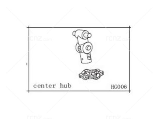 Dynam - Hughes 300 Centre Hub image