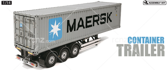 Tamiya - 1/14 40ft Maersk Container Trailer image