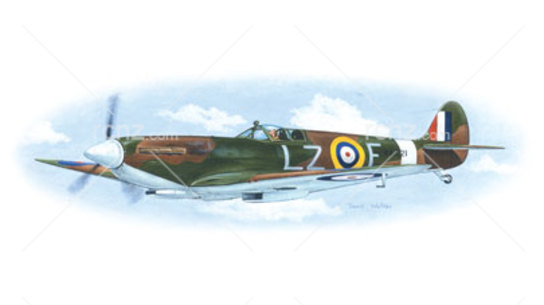 West Wings - " Wingleader" Spitfire Balsa Wood Kit image
