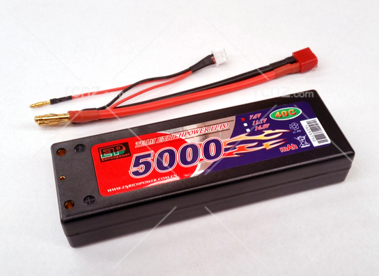 Enrichpower - 7.4V Li-Po 2S 5000mah 40C Battery image