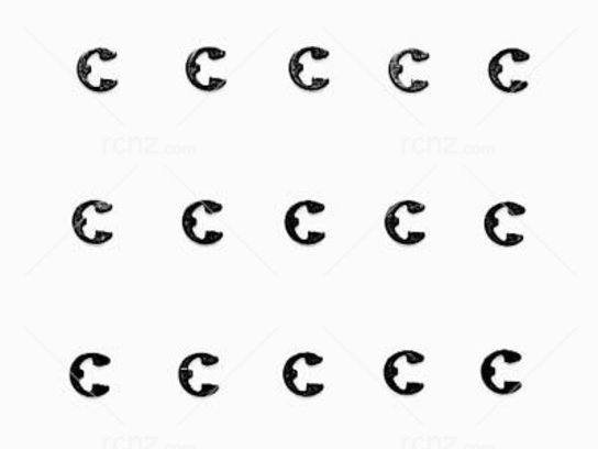 Tamiya - 2mm E Ring (15 pce) image