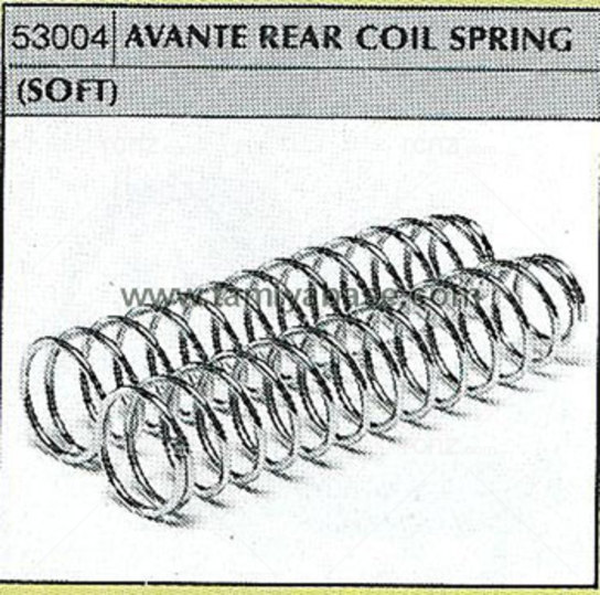 Tamiya - Avante Rear Coil Spring (Soft) image
