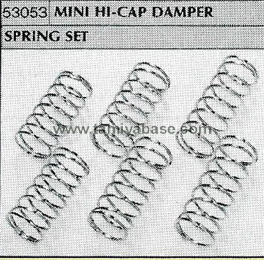 Tamiya - Mini Hi Cap Damper Spring Set image