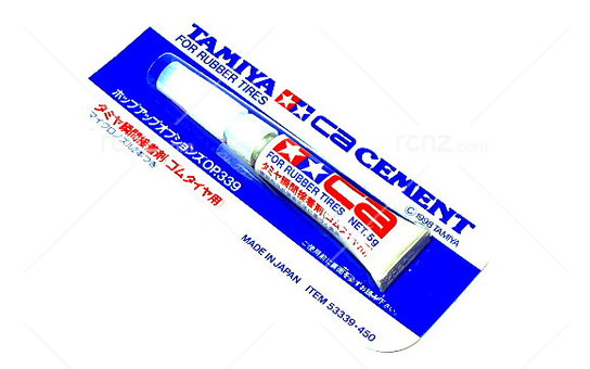 Tamiya - CA Cement for Rubber Tyres 5g Tube - RCNZ