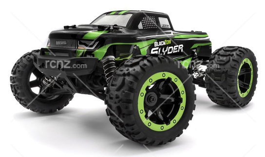 BlackZon - 1/16 Slyder Monster Truck 4WD Green RTR image