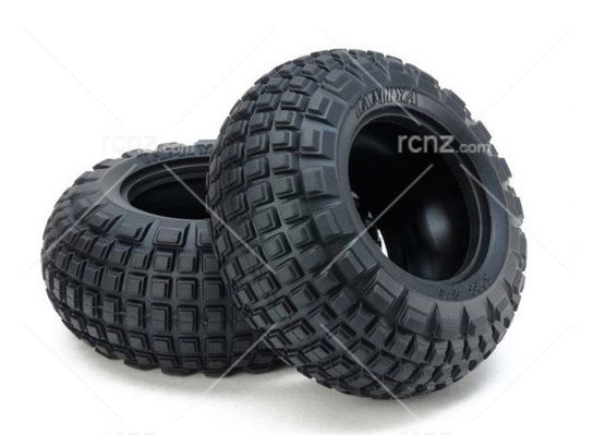 Tamiya - 1/10 ST Block Front Bubble Tyre Soft (2pcs) image