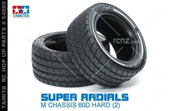 Tamiya - M-Chassis Super Radials 60D Hard (2pcs) image