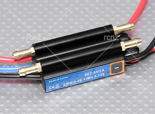 RCNZ - 30A Marine Brushless Water-Cooled ESC image