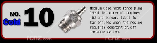 O.S - #10 A5 Glow Plug Cold image