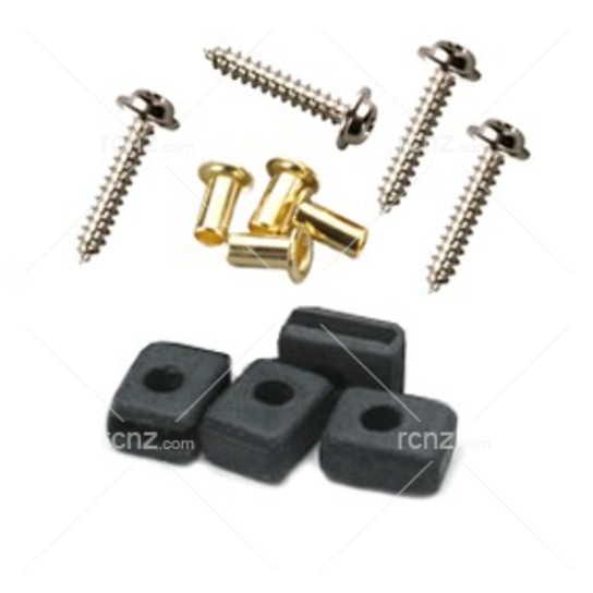 Futaba - Square Rubber Grommet Mount Set image
