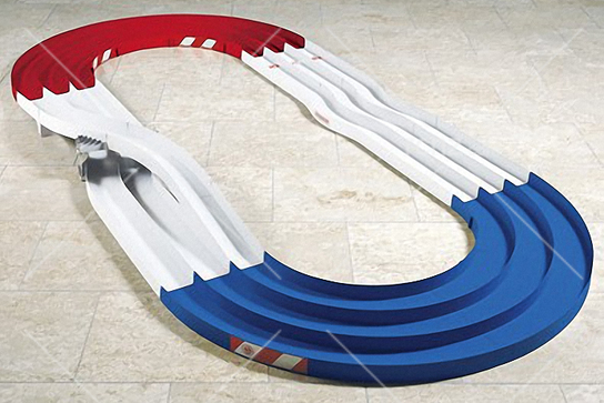 Tamiya - Mini 4WD Japan Cup Circuit - Red/White/Blue image