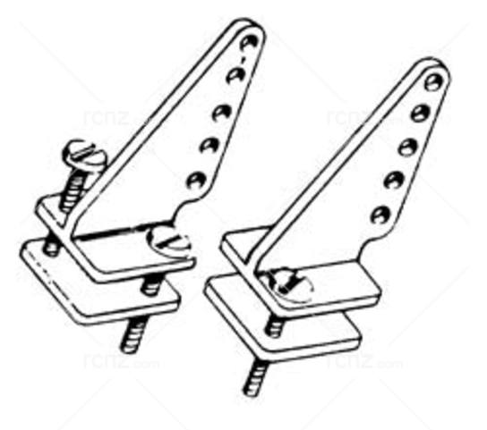 Dubro - T-Style Nylon Cntrl Horns image