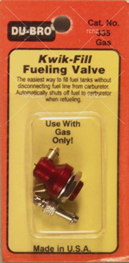 Dubro - Kwik-Fill Fueling Valve (Gas) image