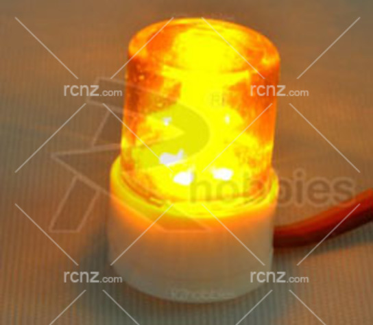 R Hobbies - Single Rotation LED Light - Orange image